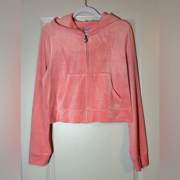 🆕 Juicy Couture | OG Big Bling Velour Matching Set in Strawberry Ice Size XL - Picture 3 of 9